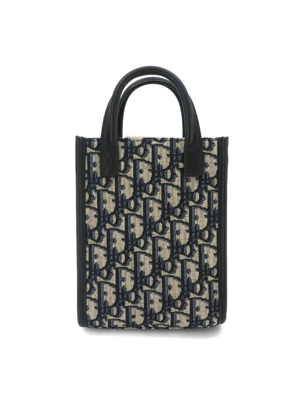Dior 2-Way Tote Shoulder Bag Oblique